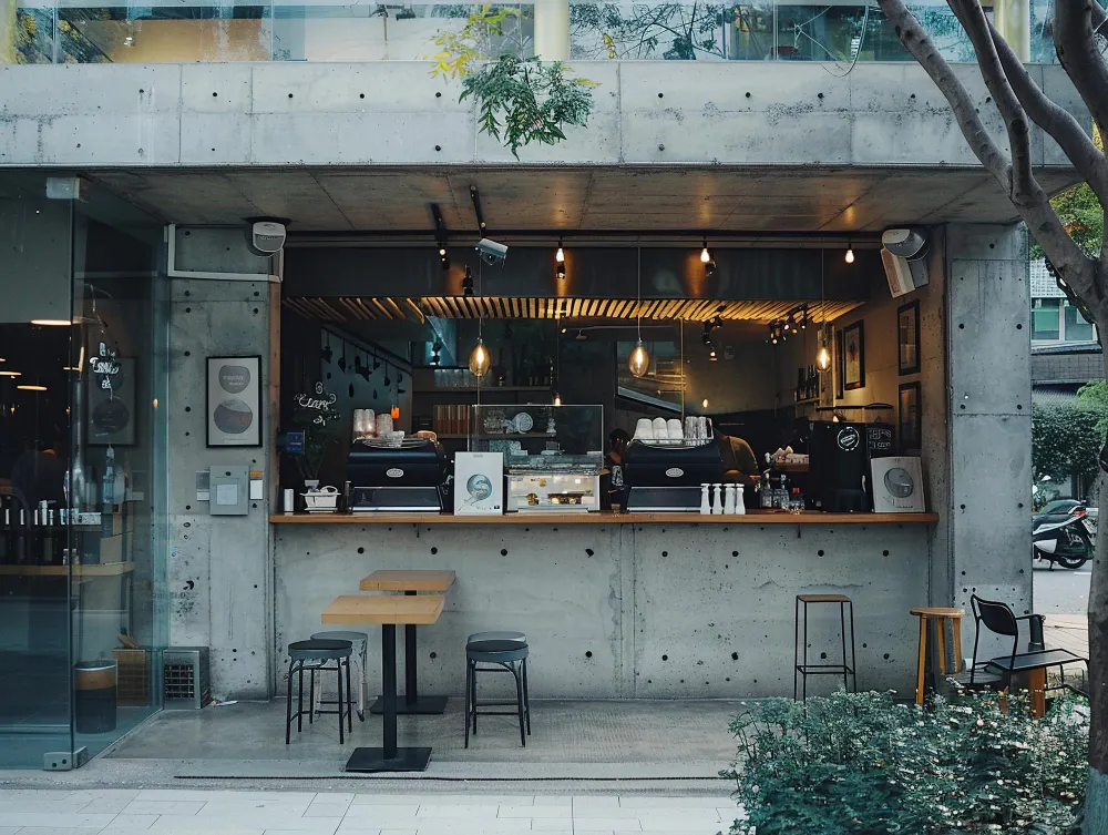 กลยุทธ์การออกแบบคาเฟ่ขนาดเล็ก