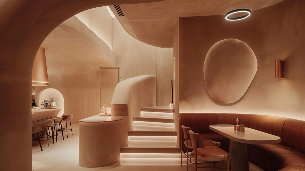 บริบทร้านอาหาร Freeform Design