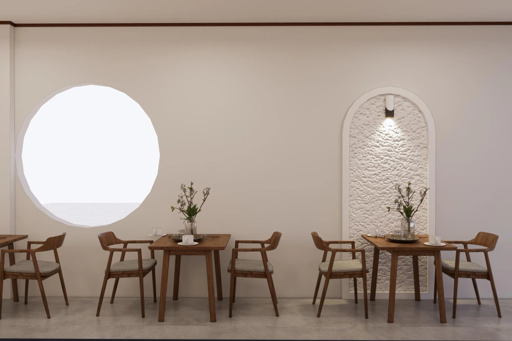 มินิมอลที่เน้นมุมถ่ายรูปอย่างพอดี