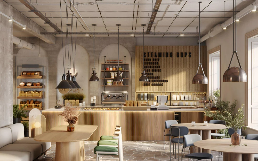 รูปแบบการออกแบบร้านกาแฟยอดนิยม