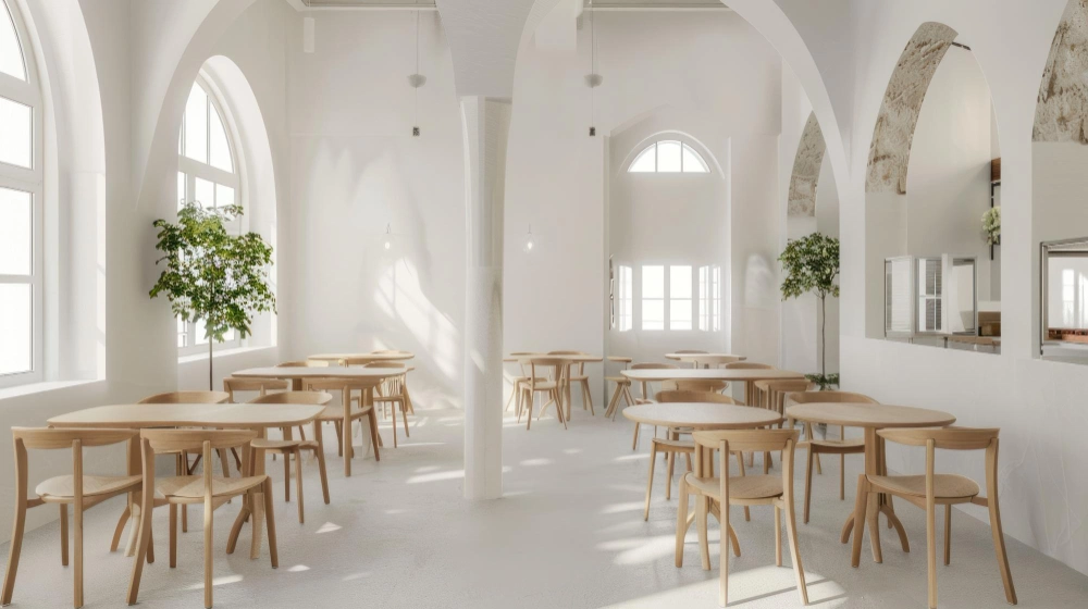 องค์ประกอบหลักการออกแบบร้านอาหารมินิมอล