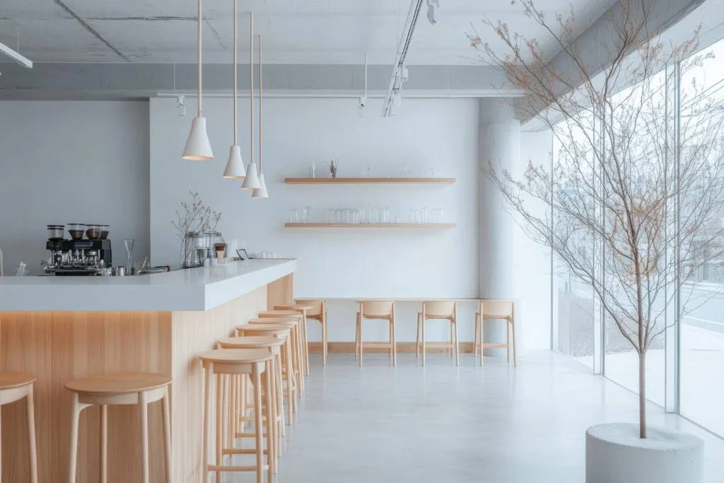 ไอเดียออกแบบร้านกาแฟสไตล์มินิมอล