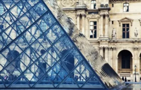 Louvre Pyramid Facade